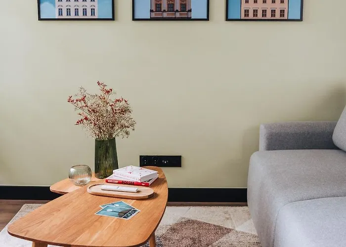 Апартаменты Wroclawguide Riverview Old Town - Gemuetliche Mit Flussblick In Bester Lage